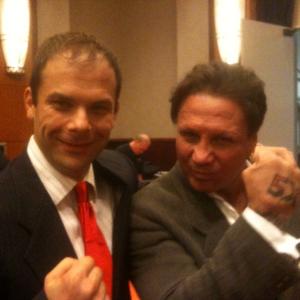 With Vinny PAZ, the subject of the upcoming film, 