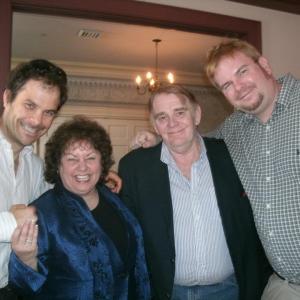 With actors Ellen-Becker Gray, Robert Gray and actor/writer/director, Mike Messier