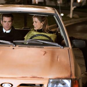 Still of Jim Carrey, Téa Leoni and Dean Parisot in Fun with Dick and Jane (2005)