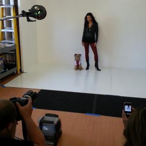 Shoot with Rocky the Rescue animal rescue charity campaign