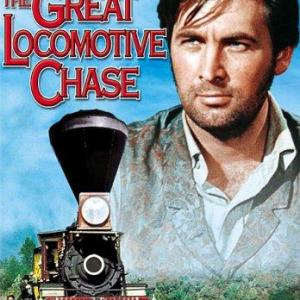 Fess Parker in The Great Locomotive Chase 1956