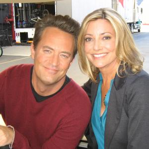 GO ON  Shooting with Matthew Perry