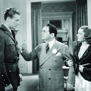 Still of Edward G. Robinson, Jane Bryan and Willard Parker in A Slight Case of Murder (1938)