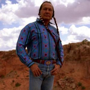 I met Russell Means on the set of Windrunner  he was a good spirit and a credit to humanity