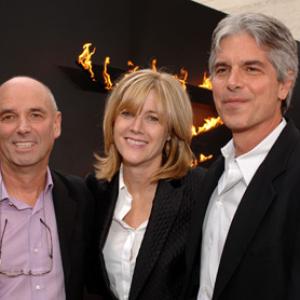 Martin Campbell, Laurie MacDonald and Walter F. Parkes at event of The Legend of Zorro (2005)