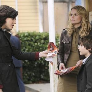 Still of Jennifer Morrison Lana Parrilla and Jared Gilmore in Once Upon a Time 2011