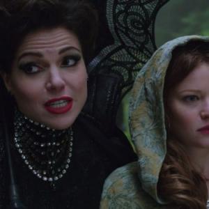 Still of Emilie de Ravin and Lana Parrilla in Once Upon a Time (2011)