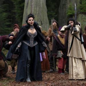 Still of Mig Macario, Lee Arenberg, Michael Coleman, Ginnifer Goodwin, Lana Parrilla and Jeffrey Kaiser in Once Upon a Time (2011)
