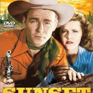Roy Rogers and Helen Parrish in Sunset Serenade (1942)