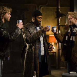 Still of Adam Pascal and Anthony Rapp in Rent 2005
