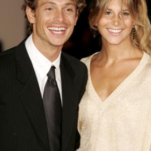 Giorgio Pasotti and Nicoletta Romanoff at event of Terminalas 2004