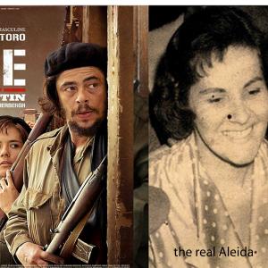 Che/Part One: Catalina Sandino Morena as Aleida March, Benicio Del Toro (hair by Gail Ryan), Make-up by Katherine James-Gibson