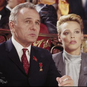 Still of Brigitte Nielsen and Michael Pataki in Rocky IV 1985