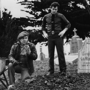 Still of James Farentino and Michael Pataki in Dead amp Buried 1981