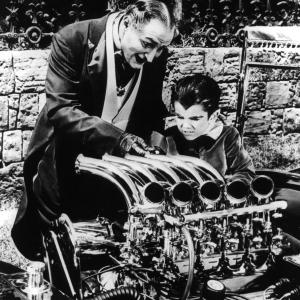Still of Al Lewis and Butch Patrick in The Munsters 1964