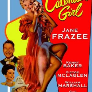 Kenny Baker, Jane Frazee, Victor McLaglen and Gail Patrick in Calendar Girl (1947)