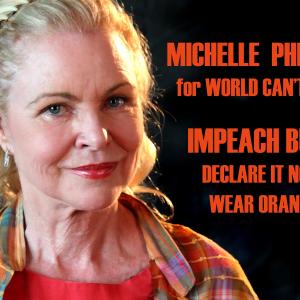 PSA - World Can't Wait - Against the War in Iraq and the Bush Administration - with Michelle Phillips - produced by Matthew Patrick