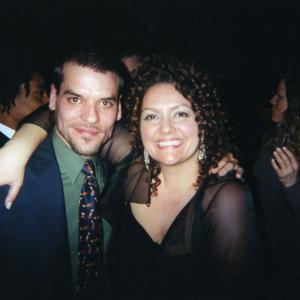 Aida Turturro and Peter Patrikios