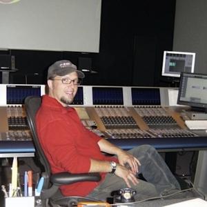 Shawn Patterson at a mix for The Xs  Advantage Audio Burbank CA 2008