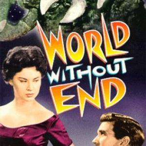 Rod Taylor and Shirley Patterson in World Without End 1956
