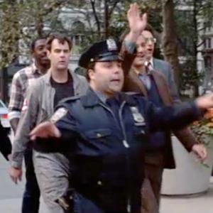 Frank Patton Escorting the Ghostbusters to meet with the Mayor at City Hall in the original film Circa 1983