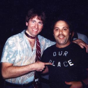 Frank Patton with John Ritter in They All Laughed circa 1980