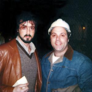 Frank Patton with Sylvester Stallone in Nighthawks circa 1981