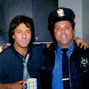 Frank Patton with Dustin Hoffman in 