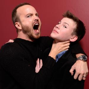 Aaron Paul and Josh Wiggins at event of Hellion 2014