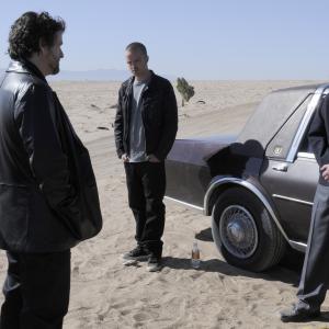 Still of Jonathan Banks, Aaron Paul and Ursula Coyote in Brestantis blogis (2008)