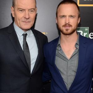 Bryan Cranston and Aaron Paul at event of Brestantis blogis (2008)