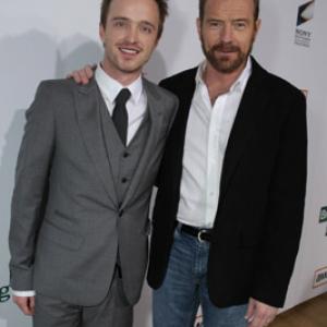 Bryan Cranston and Aaron Paul at event of Brestantis blogis 2008