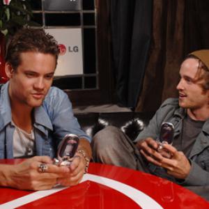 Aaron Paul and Shane West