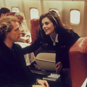 Still of Elizabeth Hurley and Bruce Payne in Passenger 57 1992