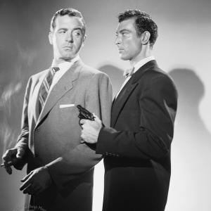 Still of Lee Van Cleef and John Payne in Kansas City Confidential 1952
