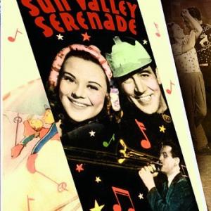 Glenn Miller Sonja Henie and John Payne in Sun Valley Serenade 1941