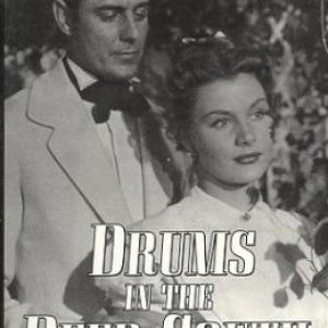 Craig Stevens and Barbara Payton in Drums in the Deep South (1951)