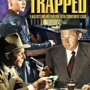 Lloyd Bridges and Barbara Payton in Trapped (1949)