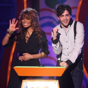 Janet Jackson and Josh Peck at event of Nickelodeon Kids' Choice Awards 2008 (2008)