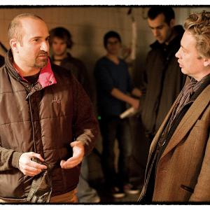 Directing 2nd Unit for a gruesome torture scene with British actor Dexter Fletcher