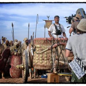 In charge of the Troops on Location in Morocco on Alexander