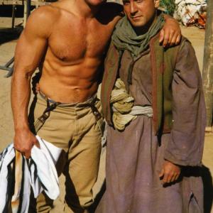 In Morocco on Legionnaire with JCVD after completing a rigorous fight scene