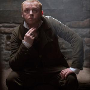 Still of Simon Pegg in Burke and Hare (2010)