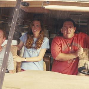 Still of Nick Frost Simon Pegg and Kristen Wiig in Polas 2011