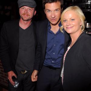 Jason Bateman, Simon Pegg and Amy Poehler at event of Extract (2009)