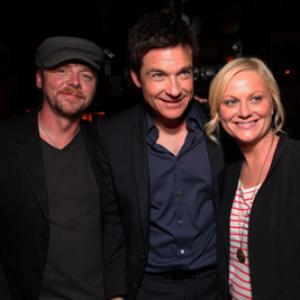 Jason Bateman, Simon Pegg and Amy Poehler at event of Extract (2009)