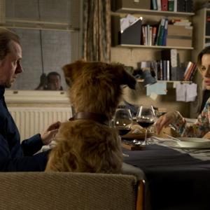 Still of Kate Beckinsale and Simon Pegg in Absolutely Anything 2015