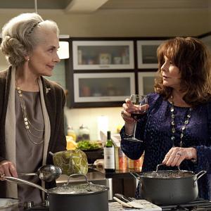 Still of Stockard Channing and Mary Beth Peil in The Good Wife (2009)