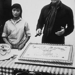One Eyed Jacks Marlon Brando  Pina Pellicer on his 35th birthday April 3 1959