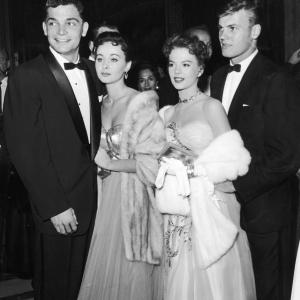 Natalie Wood, Tab Hunter, Marla English and Larry Pennell